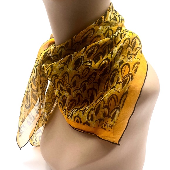 Vintage Vera Silk Scarf - Picture 6 of 8